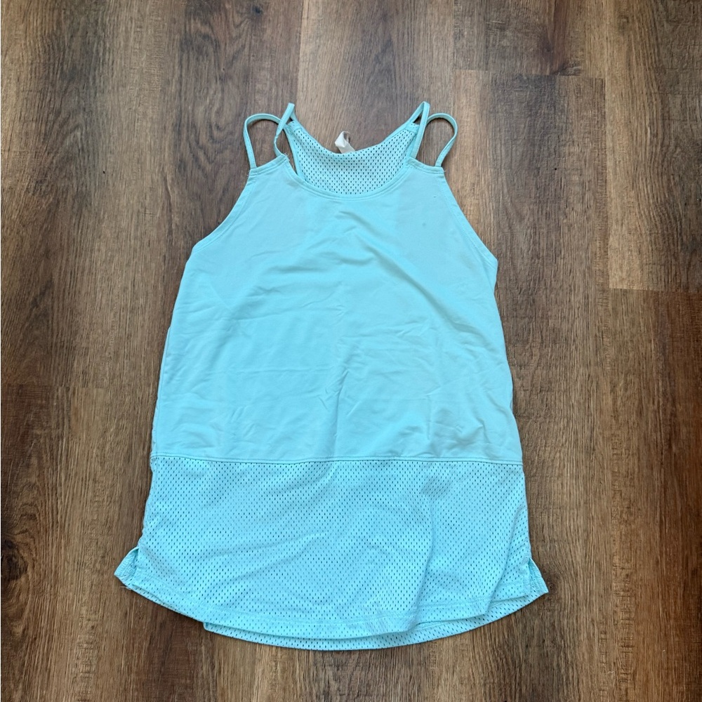 Light Blue Sleeveless Top Under Armour Small